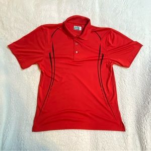 Ben Hogan mens red golf shirt size small. Brand new never worn